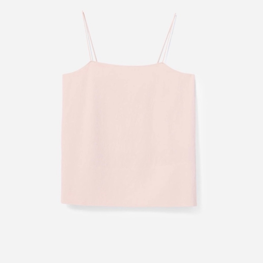 EUC Everlane Japanese Go Weave Blush Cami